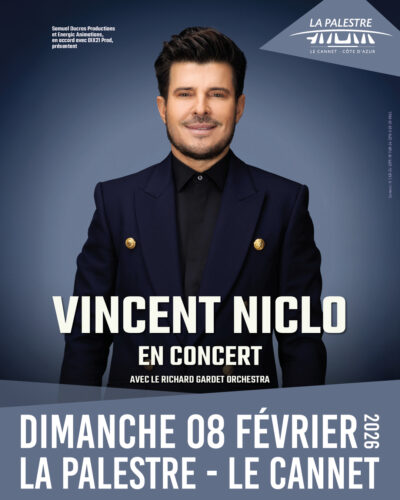 VINCENT NICLO EN CONCERT AVEC LE RICHARD GARDET ORCHESTRA