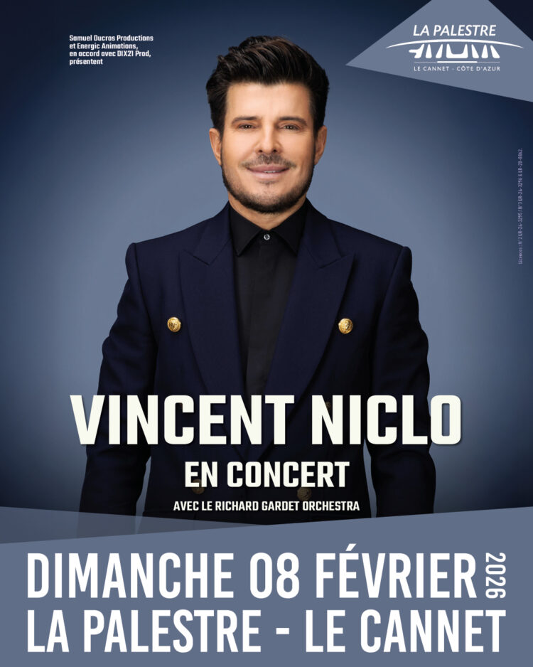VINCENT NICLO EN CONCERT AVEC LE RICHARD GARDET ORCHESTRA