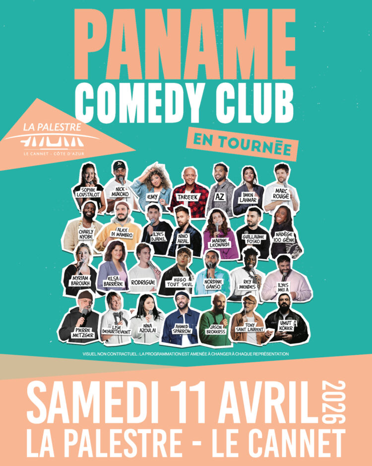 LE PANAME COMEDY CLUB EN TOURNÉE