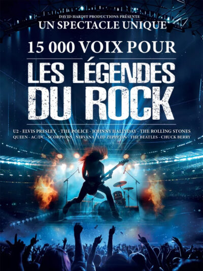 15 000 voix pour les légendes du Rock