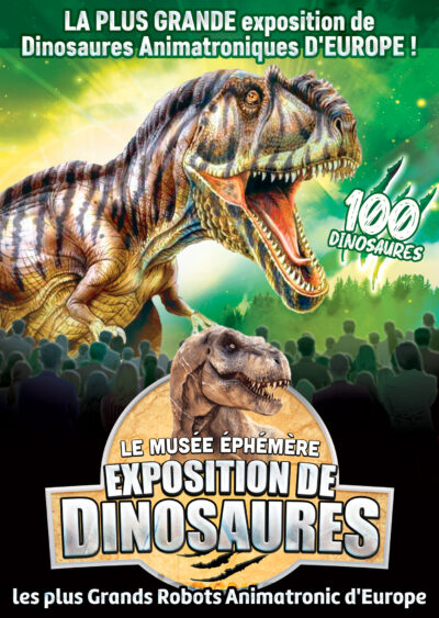 Le musée éphémère des dinosaures – 29 – 30 mars