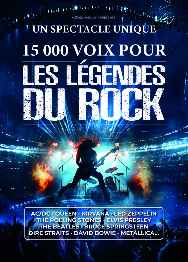 15 000 voix pour les légendes du Rock