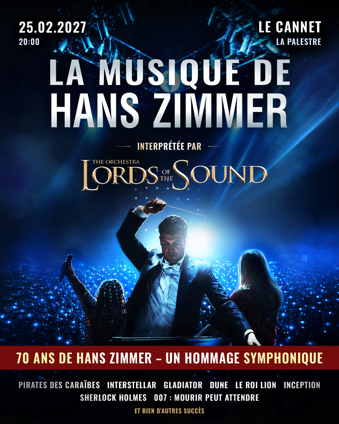 Al Musque LA MUSIQUE DE HANS ZIMMER - La Palestre - Salle de spectacles et ...